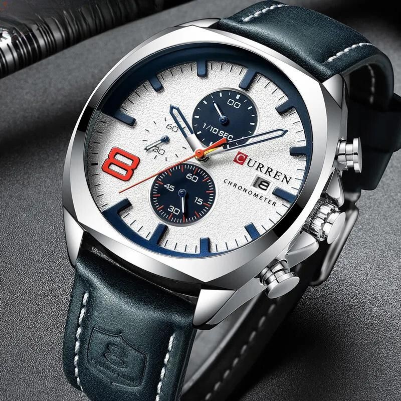 Montre Sportive Militaire Chronographe Étanche