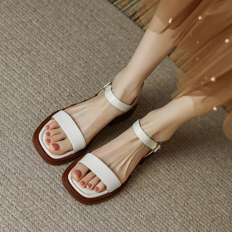 Junia™ | Sandales en cuir élégantes