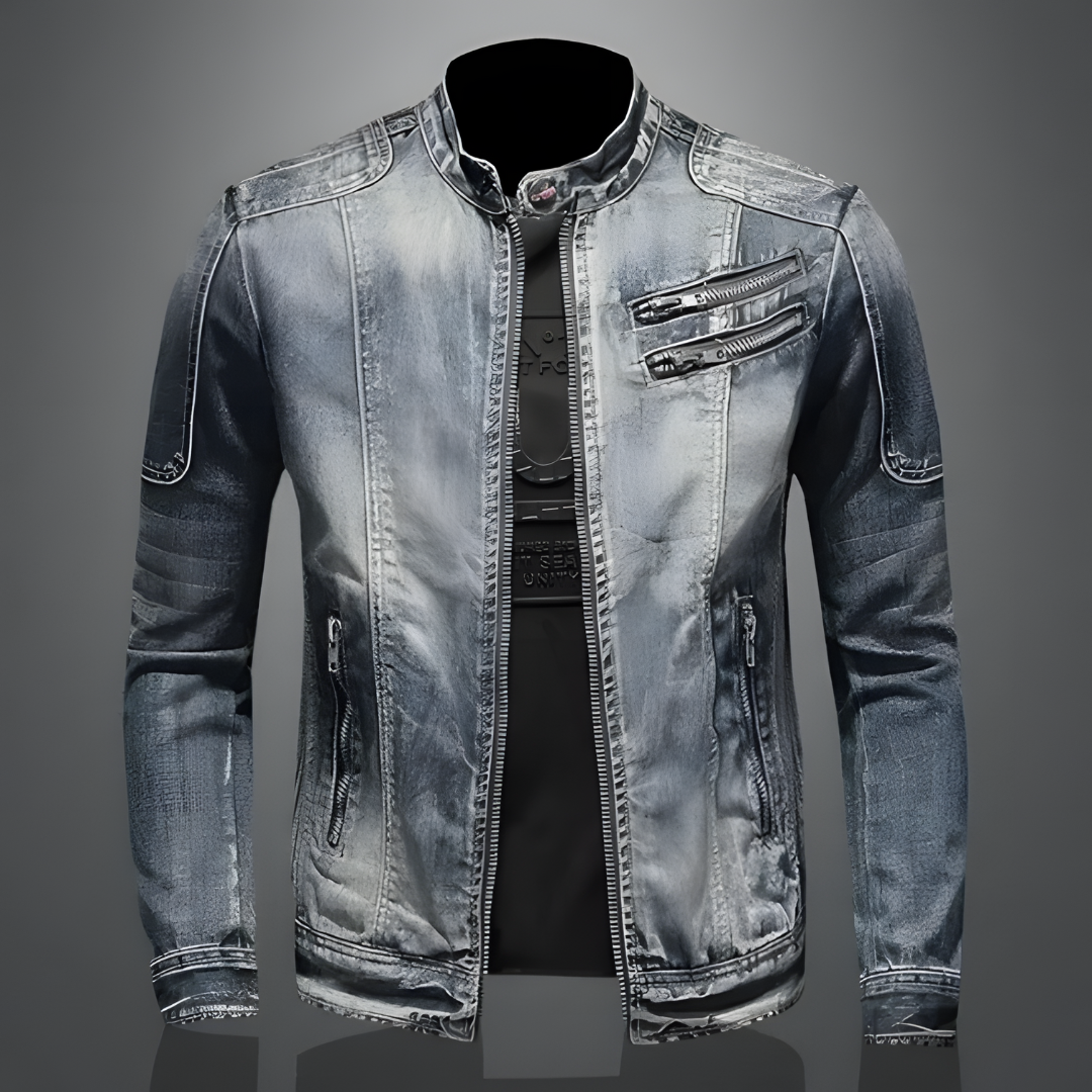 léo™ | Veste en jean rétro