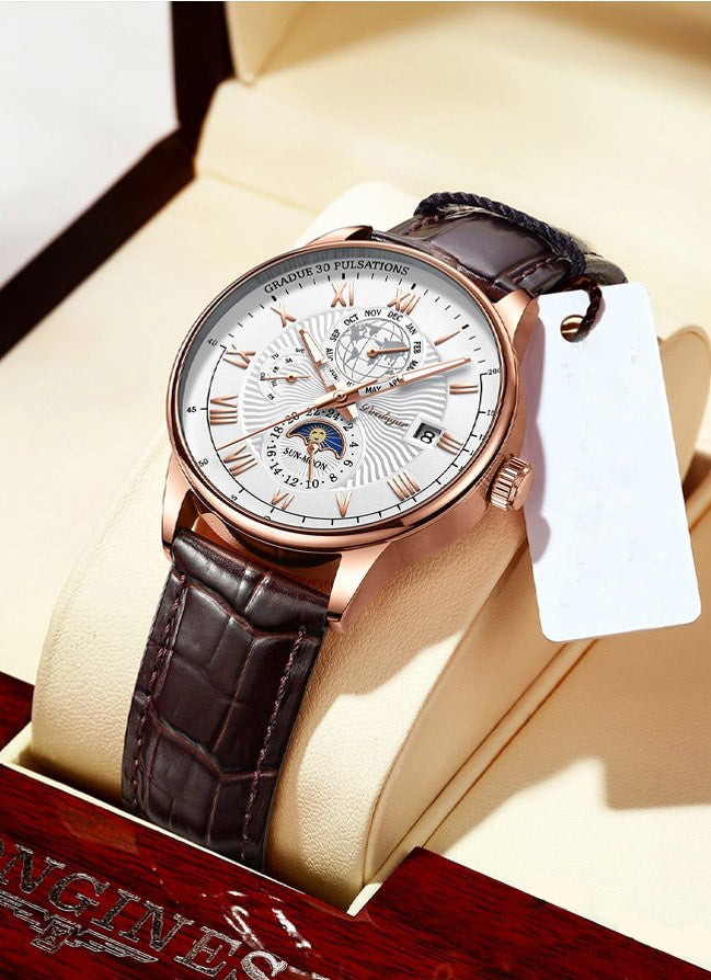 Montre de Luxe à la Mode en Quartz Léger