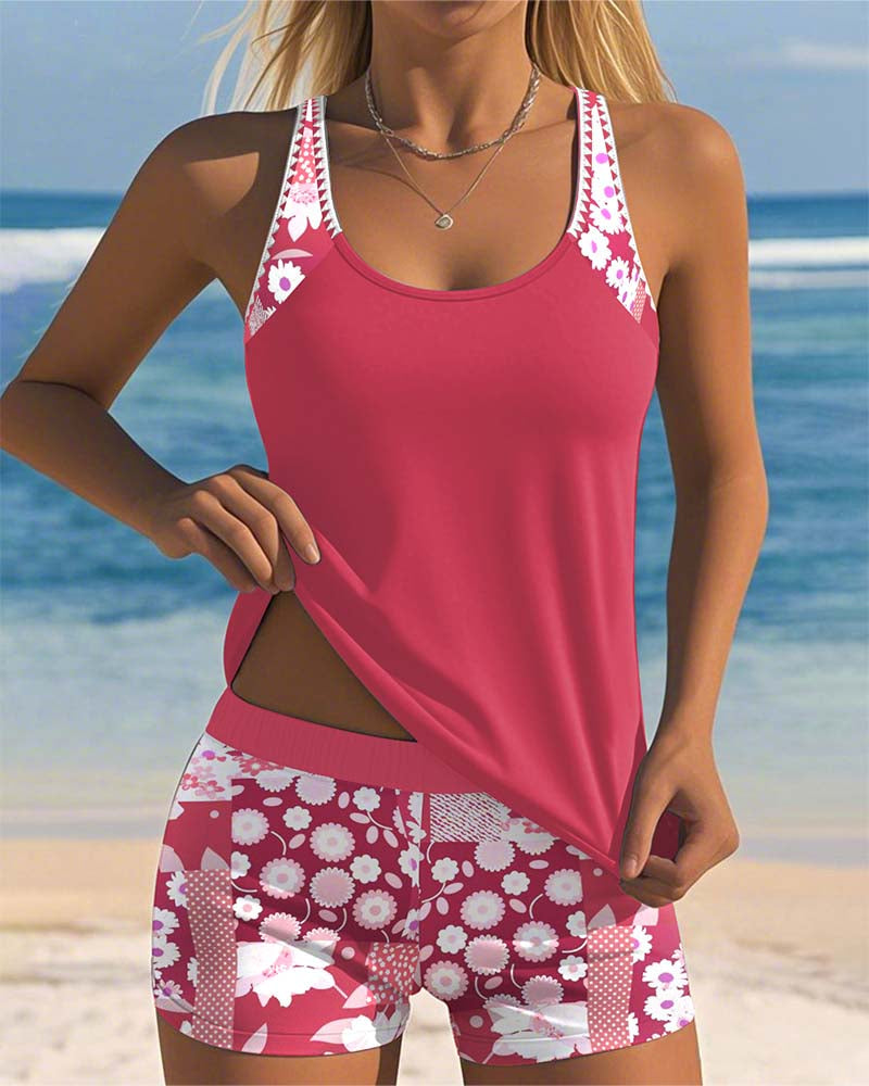 Sabrina™ | Maillot de bain deux pièces à fleurs