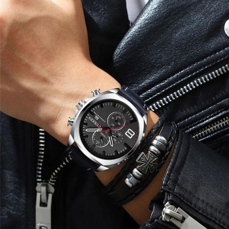 Montre Sportive Militaire Chronographe Étanche