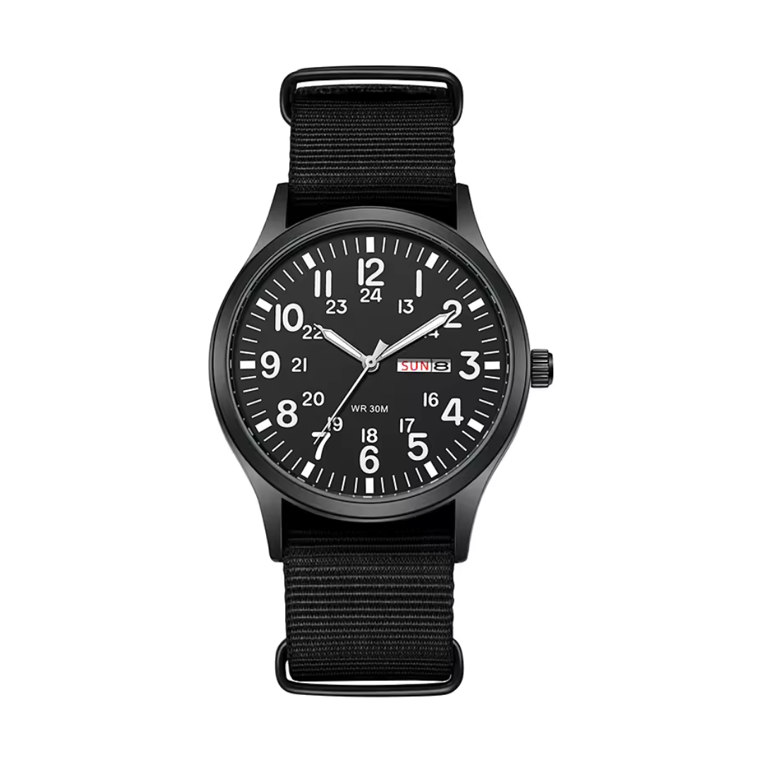 Montre de terrain durable