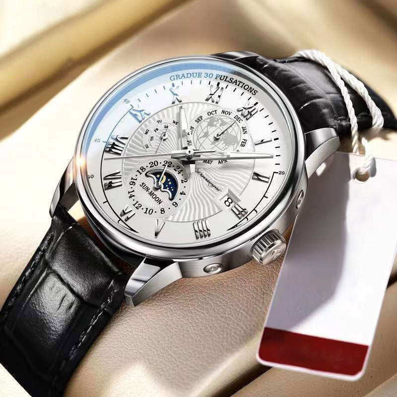 Montre de Luxe à la Mode en Quartz Léger