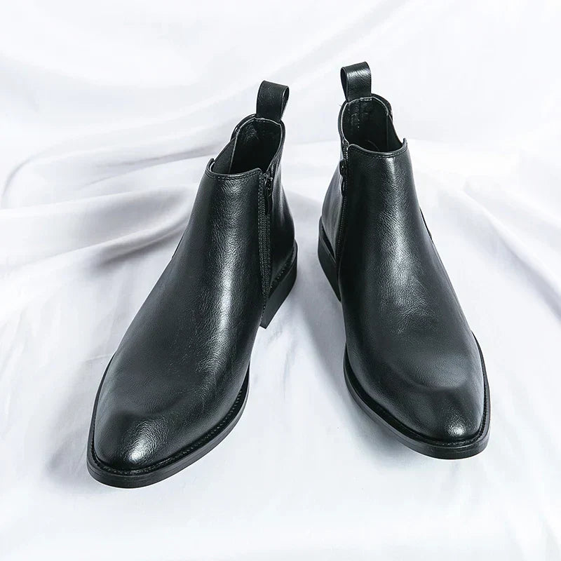 Elythos™ | Bottines Chelsea Élégantes avec Fermeture Éclair