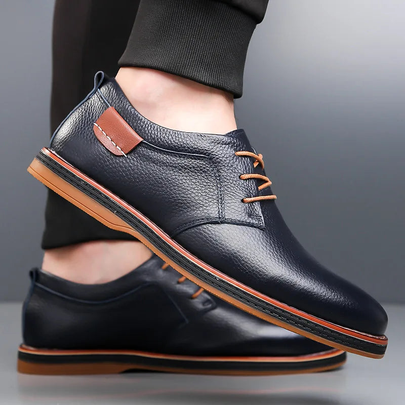 Jared™ | Chaussures Derby en Cuir Classiques