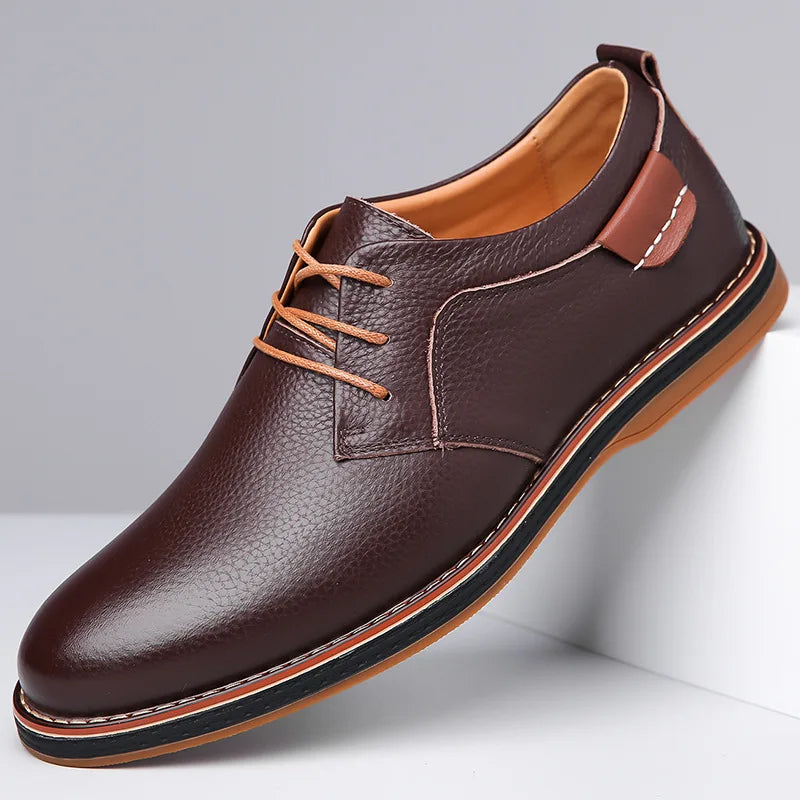 Jared™ | Chaussures Derby en Cuir Classiques