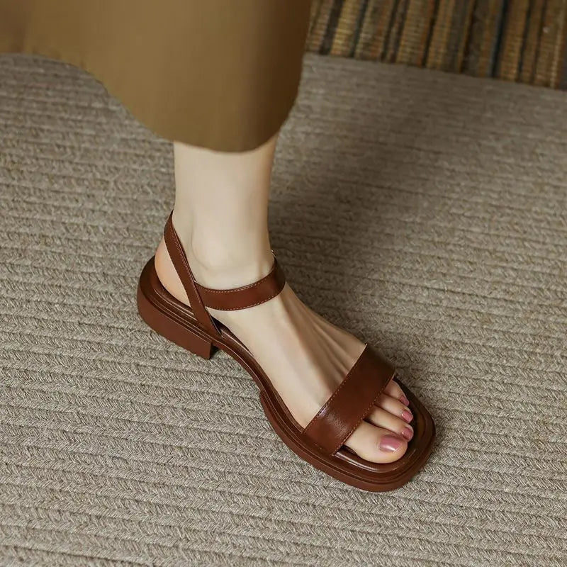 Junia™ | Sandales en cuir élégantes
