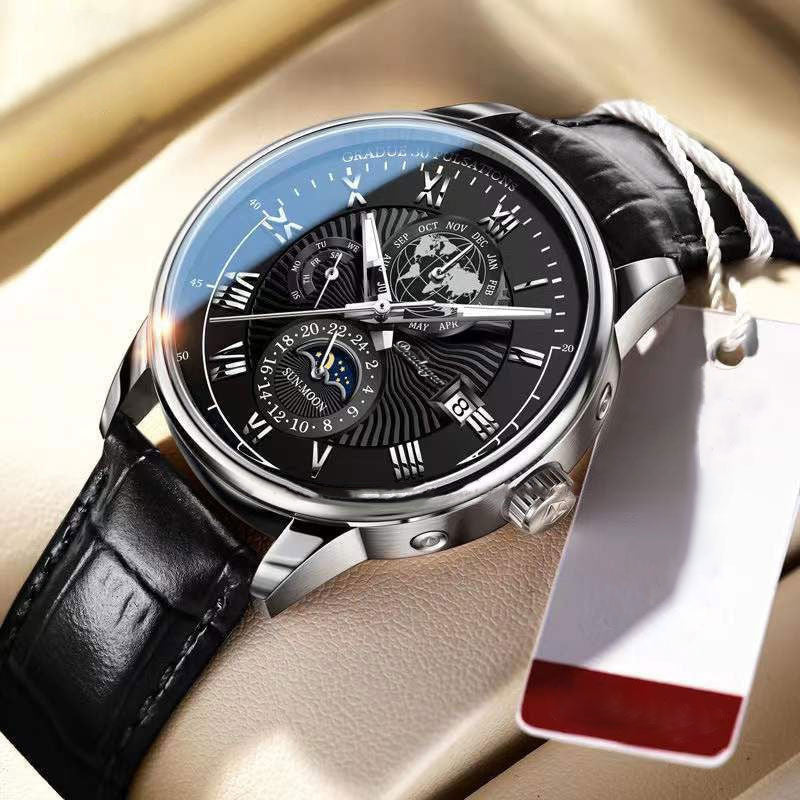 Montre de Luxe à la Mode en Quartz Léger