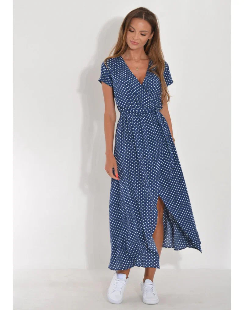 Jade™ | Robe élégante à col en V
